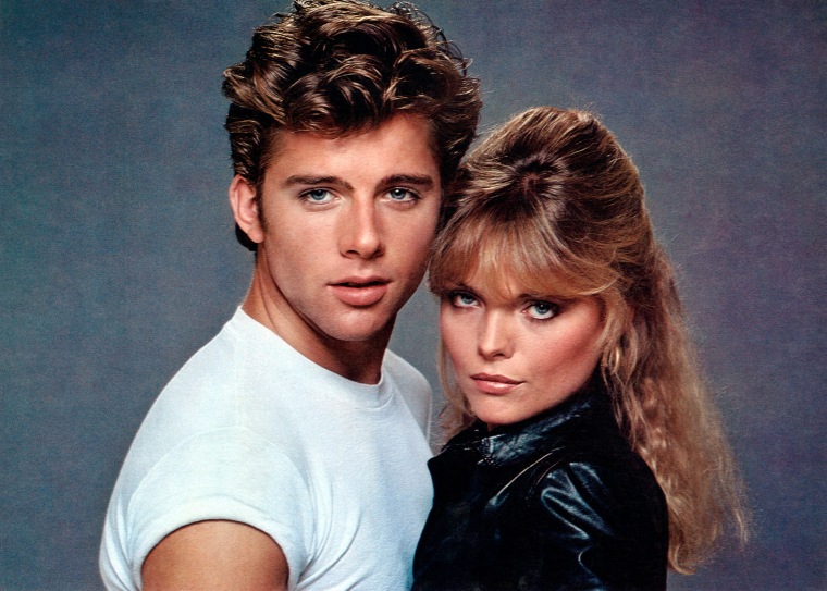 "Grease 2" stars Maxwell Caulfield, Michelle Pfeiffer 