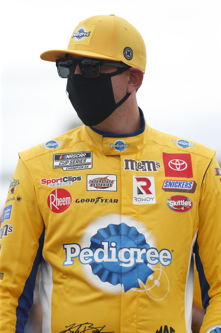 Kyle Busch during the 2020 NASCAR Cup Series