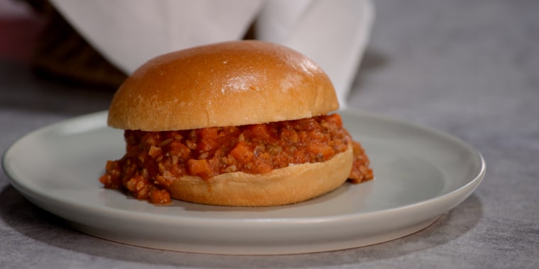 Make bolognese sauce ahead of time to enjoy a quick and tasty Sloppy Bo' sandwich.