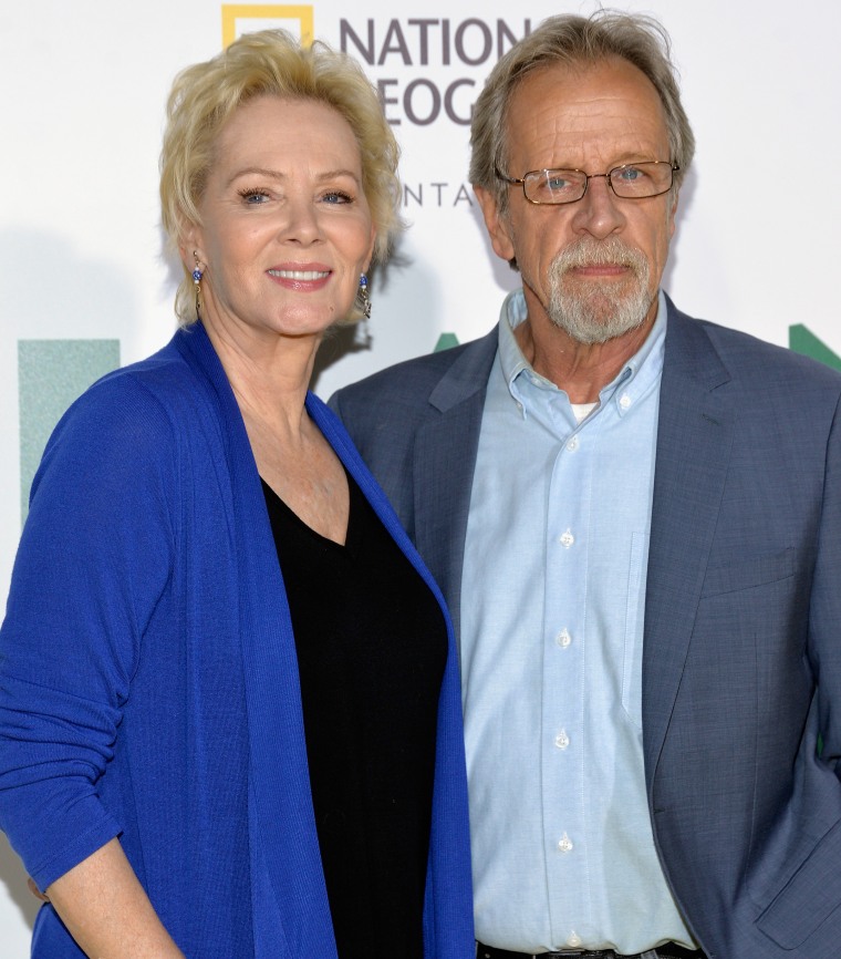 Jean Smart and Richard Gilliland arrive at the premiere of National Geographic Documentary Films' 'Jane'  at the Hollywood Bowl on October 9, 2017.