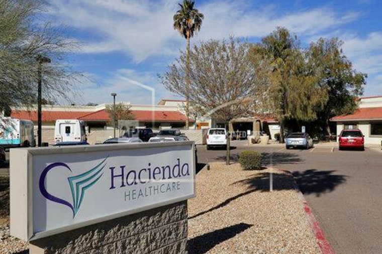 The Hacienda HealthCare facility in Phoenix on January 25, 2019.