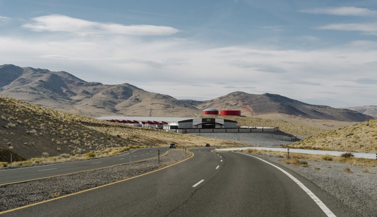 A data center run by Switch in the desert east of Reno, Nev., where Apple, Google and Tesla all have facilities.