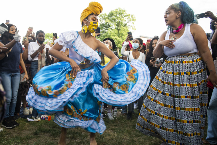 Image: Juneteenth Celebrated In Cities Across America