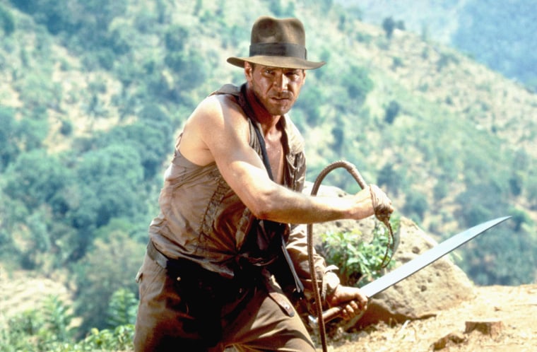 Harrison Ford in "Indiana Jones and the Temple of Doom"