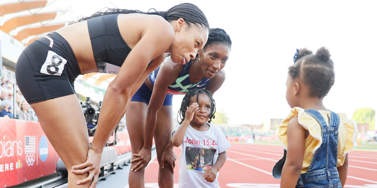 Allyson Felix on qualifying for a fifth Olympic Games