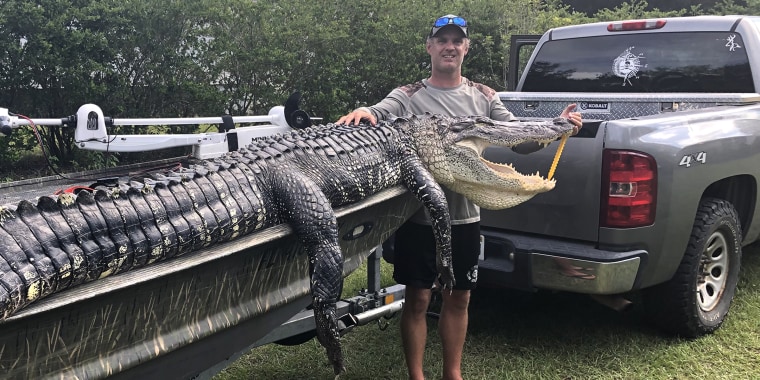 Florida dad Carsten Kieffer was on an alligator hunting trip in August 2020 when a gator propelled itself onto the boat and attacked.