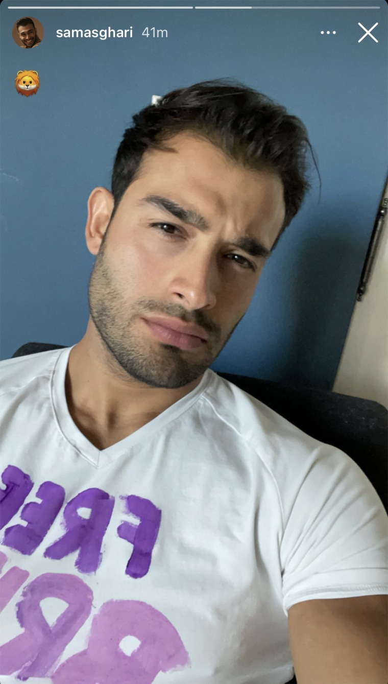 Sam Asghari.