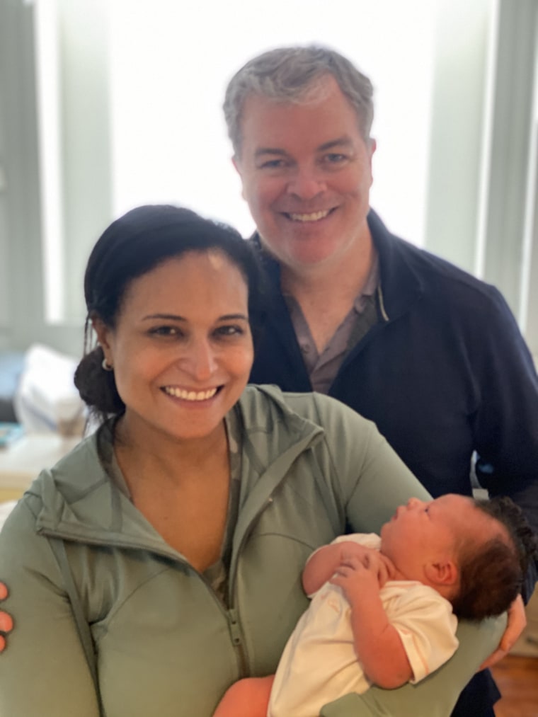 Kristen Welker and her husband, John Hughes, welcomed their daughter, Margot Lane, on June 12. 