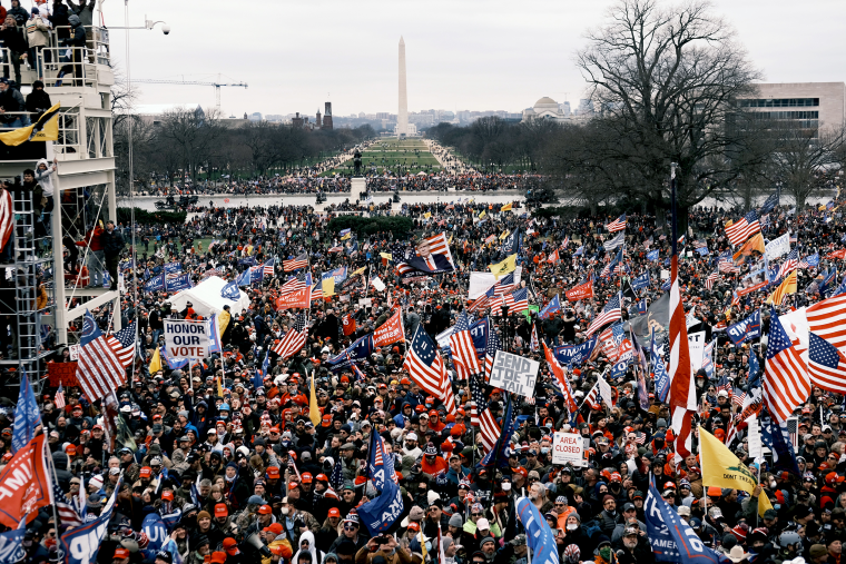 Image: Trump Supporters Hold "Stop The Steal" Rally In DC Amid Ratification Of Presidential Election