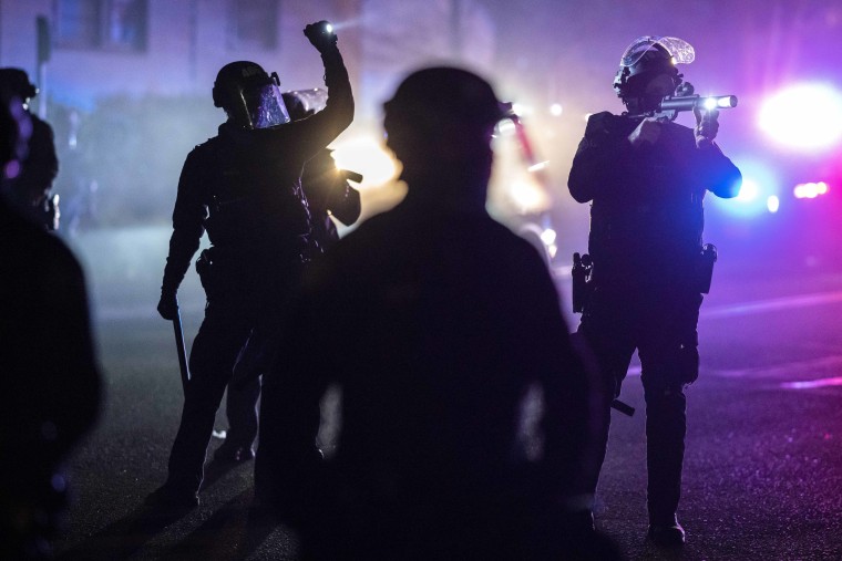Image: Protests Break Out Across U.S. After Police Shooting Death Of Daunte Wright