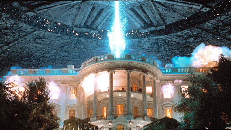 Image: A scene from 'Independence Day'
