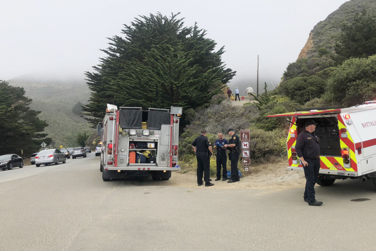 A 35-year-old man was swimming off of Grey Whale Cove in San Mateo, Calif., when he was bitten by a great white shark on June 26, 2021.