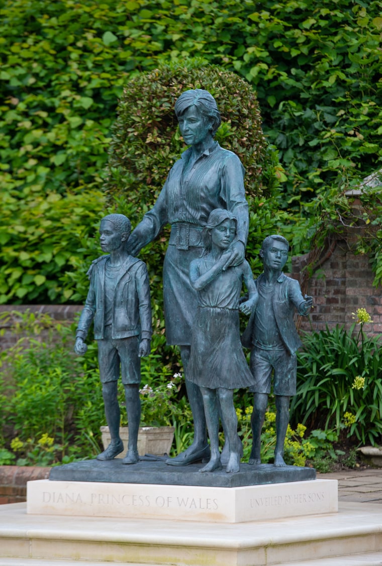 Diana, Princess Of Wales Statue Unveiling At Kensington Palace