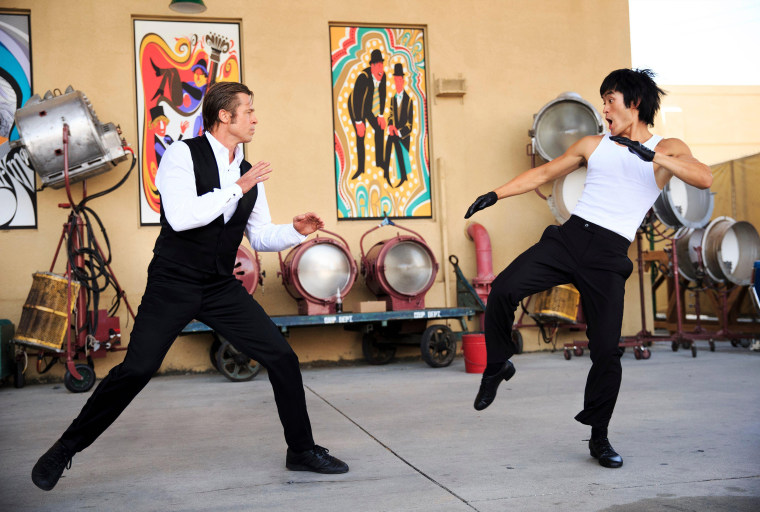 Mike Moh as Bruce Lee in Once Upon a Time in Hollywood.