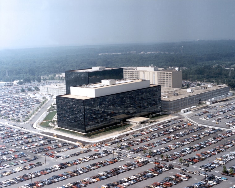 Image: NSA building in Fort Meade, Md.