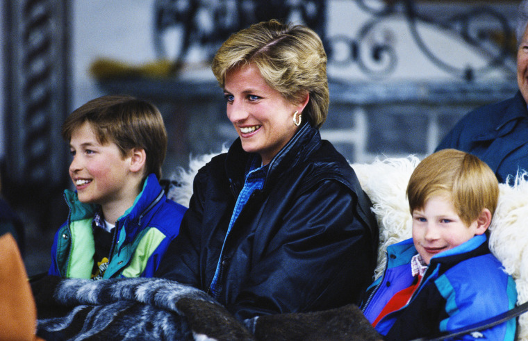 Image: Diana With Sons In Lech