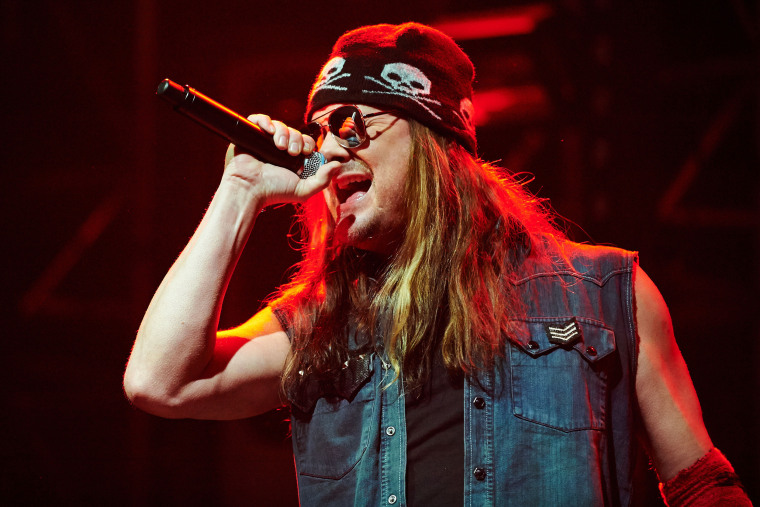 Johnny Solinger of Skid Row performs in 2013.