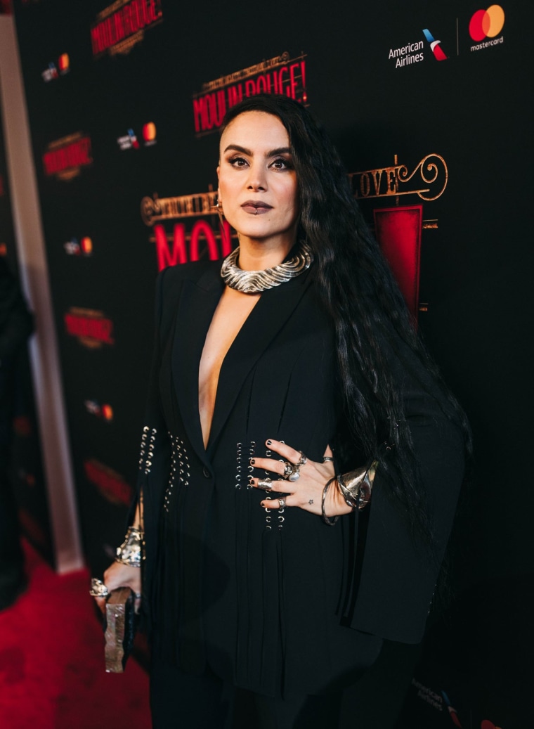 Sonya Tayeh on the opening night of "Moulin Rouge!" on Broadway.