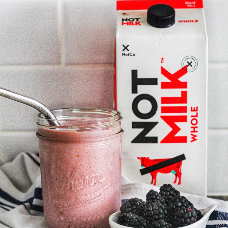 Both versions of NotMilk worked nicely in smoothies, but didn't do as well in baked goods. 