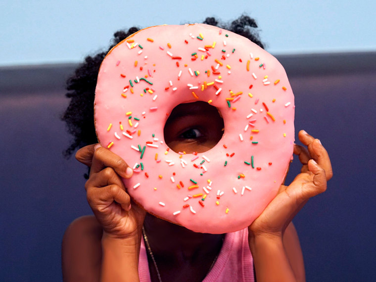 Available at Lard Lad Donuts, this pink sprinkled doughnut is perfect for obtaining that mid-afternoon sugar rush.