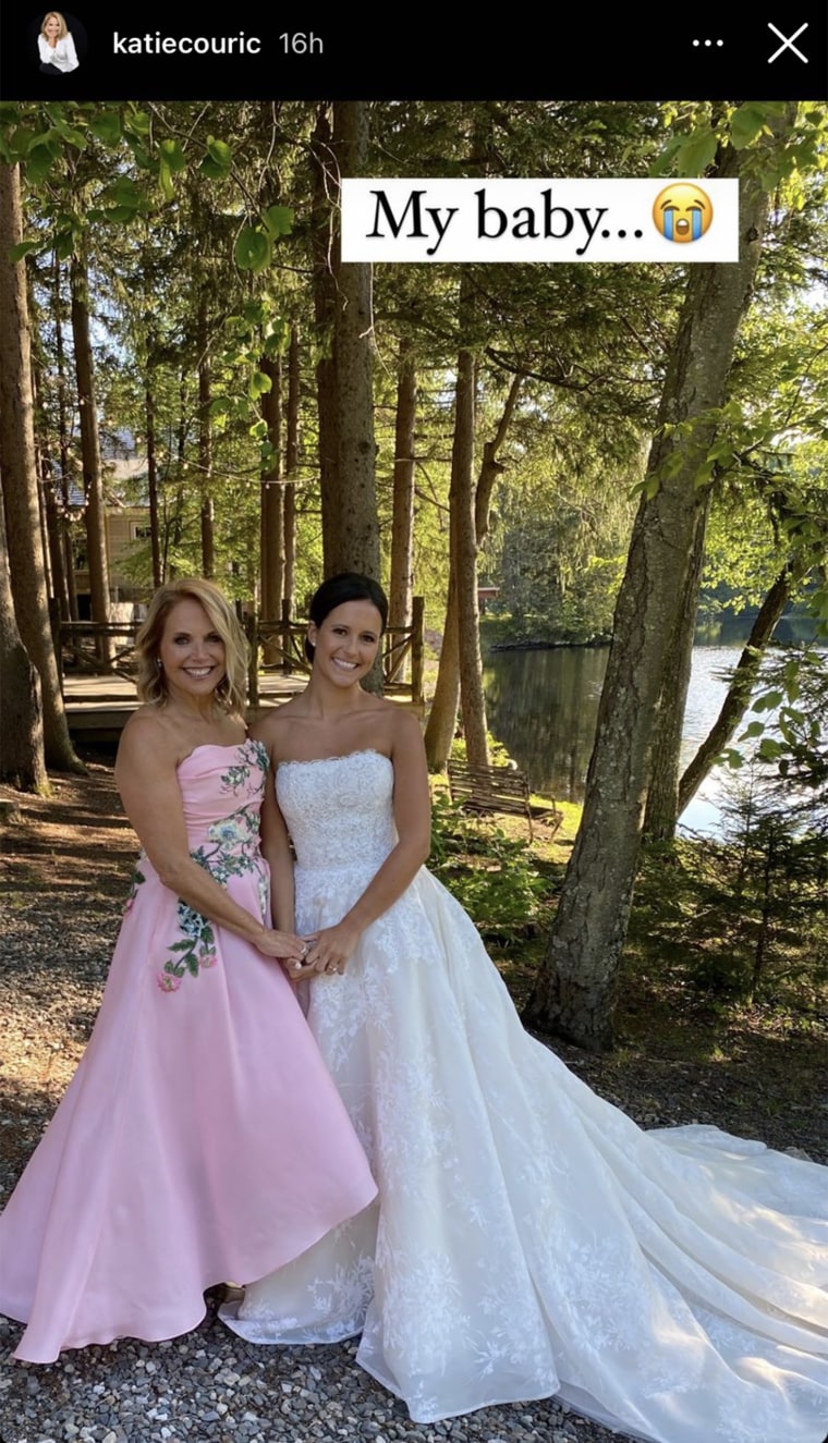 Katie Couric gushes over dress she wore to daughter Ellie s wedding