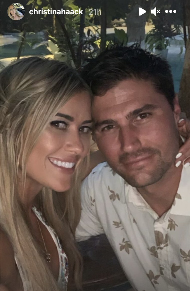 The HGTV star shared several photos of her new beau in her Instagram story.