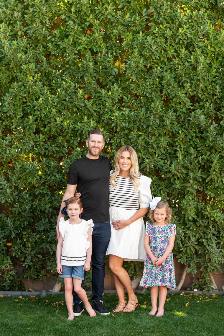 Shea and Syd McGee with her daughters, Wren, 8, and Ivy, 5.