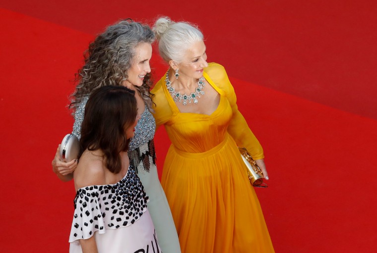 Iris Berben, Andie MacDowell and Dame Helen Mirren