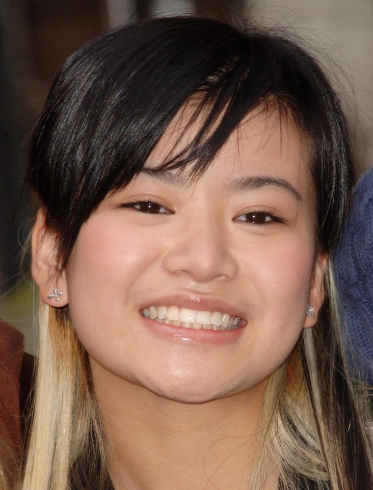Image: Actress Katie Leung who plays Harry's love interest, Cho Chang.