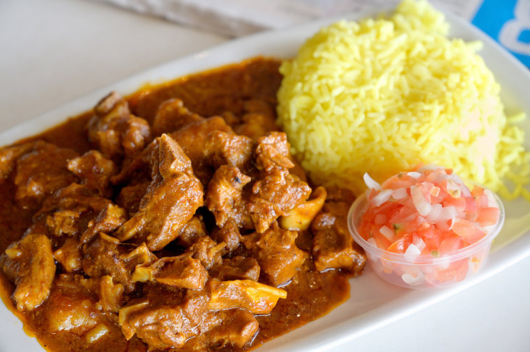 Durban style lamb curry