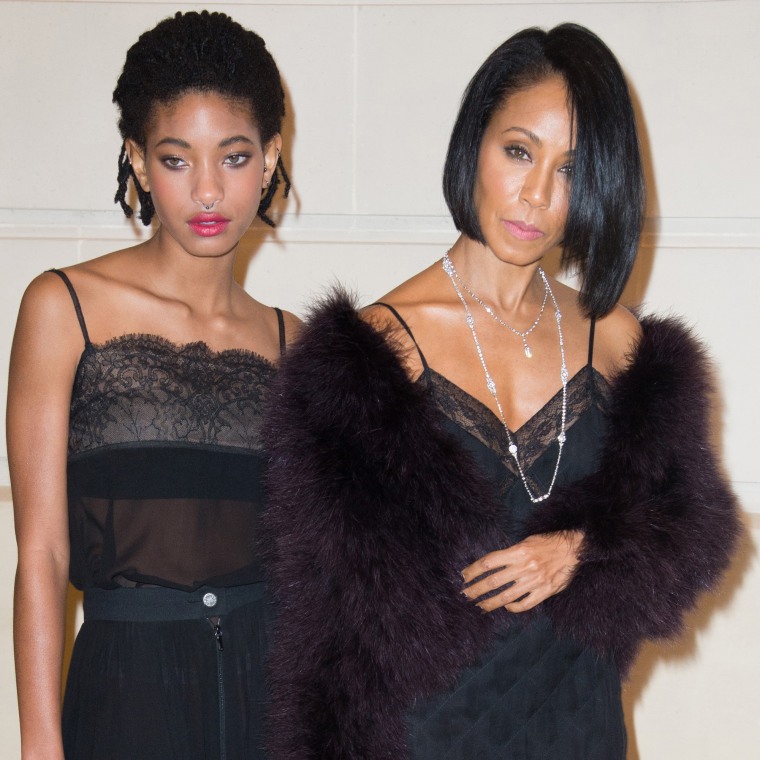 Jada Pinkett Smith's daughter, Willow, inspires her to shave her head