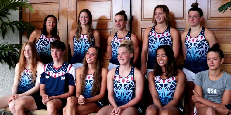 These 11 teens heading to the Tokyo Olympics this month make up the largest group of teen swimmers on Team USA since 1996.