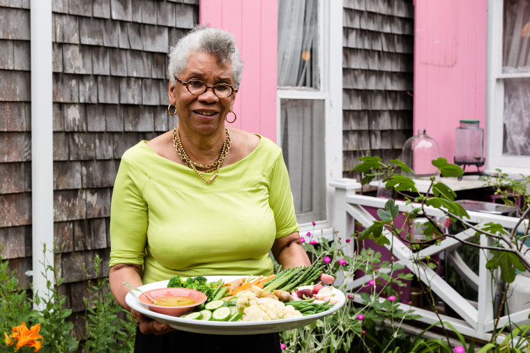 Dr. Jessica B. Harris with her Dish