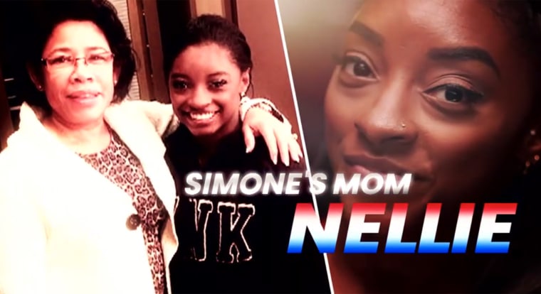 Simone Biles' mom will watch her daughter's return to the Olympics.