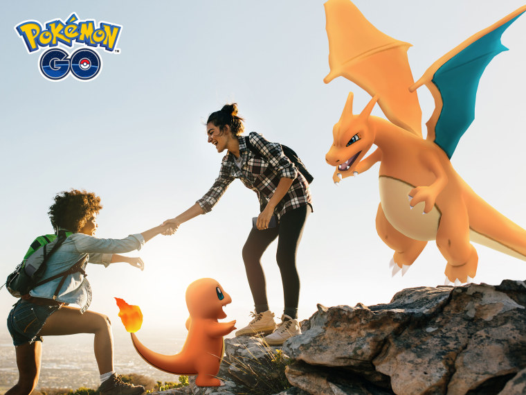 Families can adventure in their own towns or backyards during the 2021 Pokemon GO Fest event.