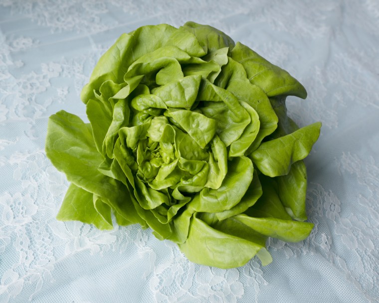 For salads, Berens looks for "butter lettuce that has some changes in color (light and dark coloring) because it often means there is more flavor there."