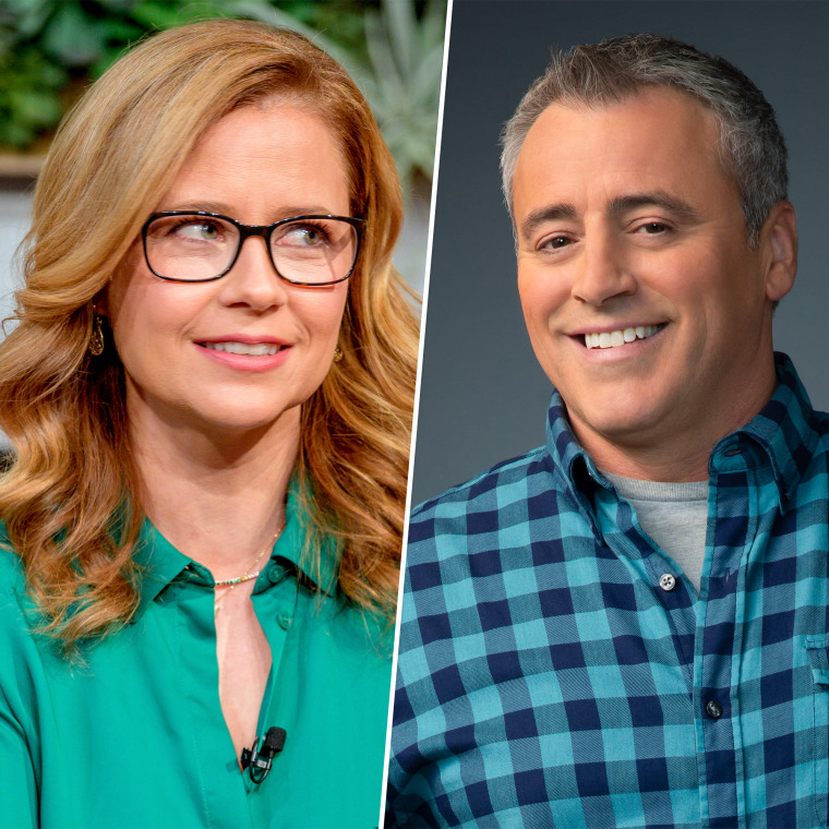 Jenna Fischer and Matt LeBlanc.