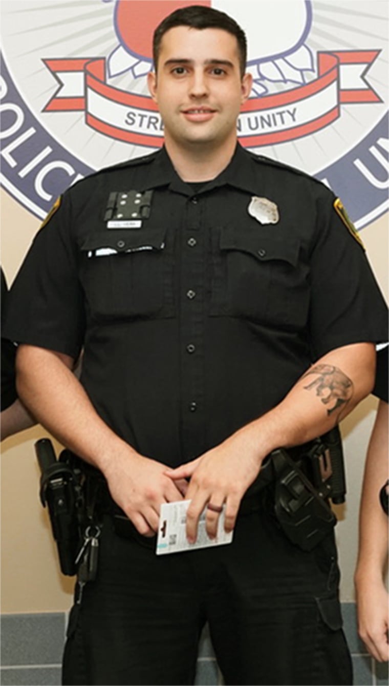 Houston Police Officer Lucas Vieira.