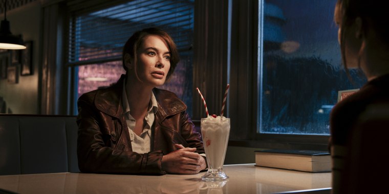 Lena Headey stars as Scarlet in \"Gunpowder Milkshake.\"