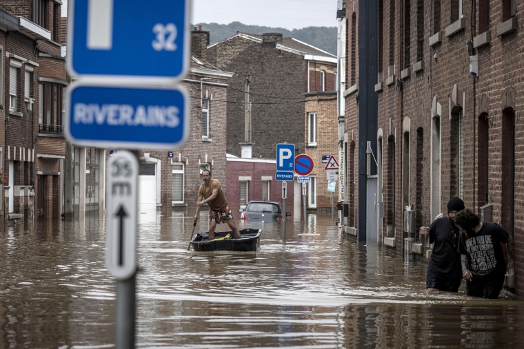 Image: Belgium flooding