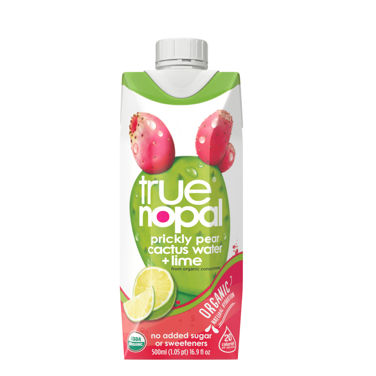 True Nopal makes water with the fruit of the prickly pear cactus.