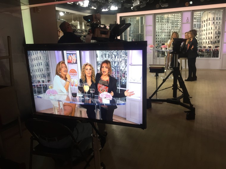 Mathisen pops in on Hoda and Kathie Lee. 