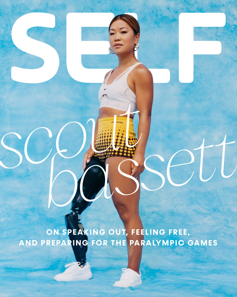 Scout Bassett graces the cover of Self Magazine.