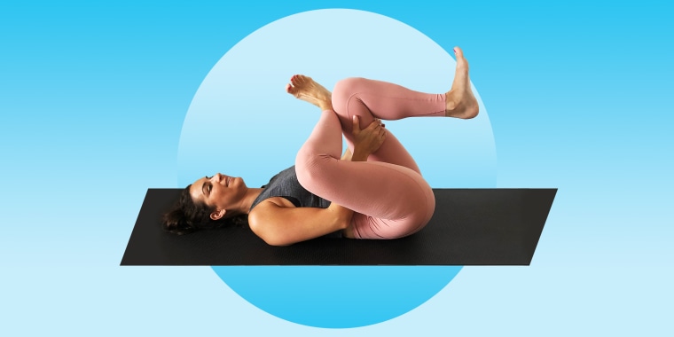 The figure four stretch targets the gluteus medius -- the muscle that aids in hip movement and mobility.