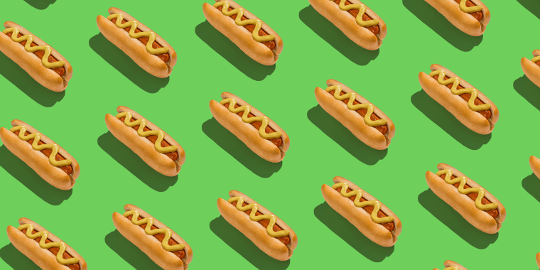 Hot Dog Background Royalty Free SVG, Cliparts, Vectors, And Stock Image