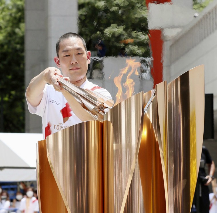 Tokyo Olympics torch relay