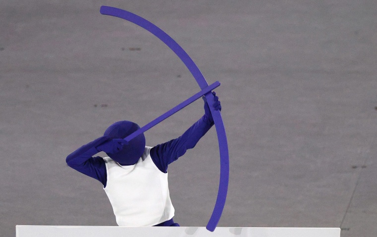 Opening ceremony of Summer Olympic Games in Tokyo, Japan