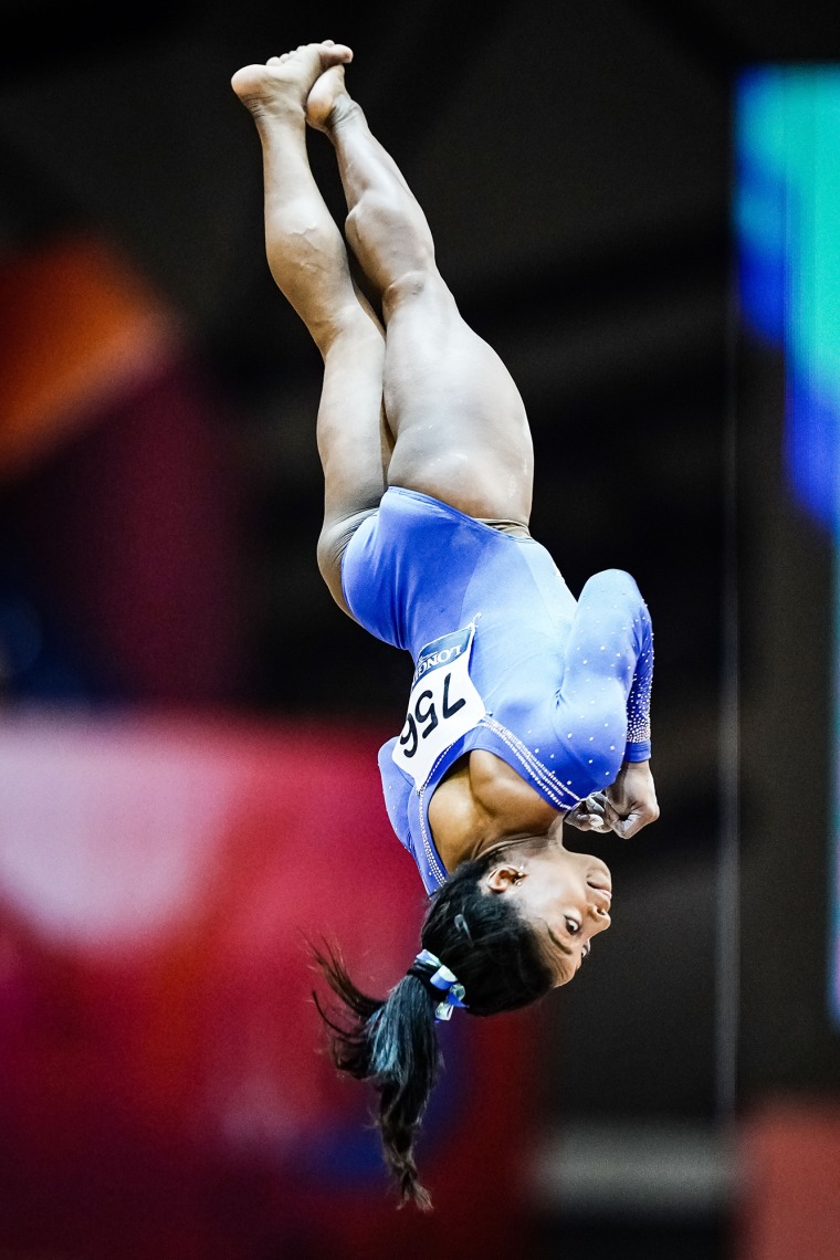 Soaring Simone Biles! 7 times the GOAT defied gravity