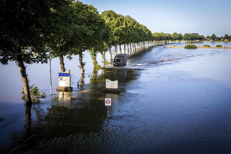 Photos: Floodwaters Sweep Through Western Europe