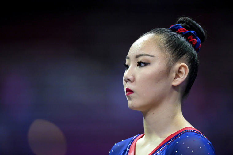 Kara Eaker during Day 2 of the 2021 U.S. Women's Gymnastics Olympic Team Trials at the Dome at America's Center in St. Louis, Mo., on June 27, 2021.